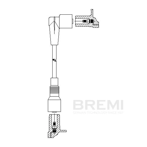 Zapaľovací kábel BREMI 351/30