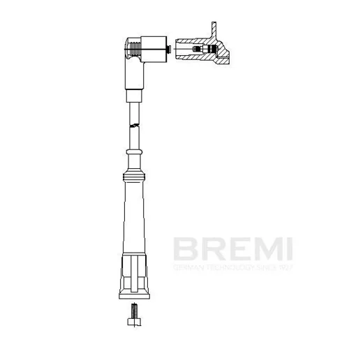 Zapaľovací kábel BREMI 121/50