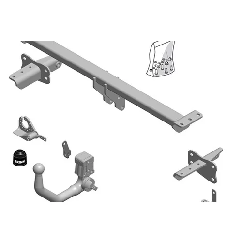 Ťažné zariadenie THULE/BRINK 590300 - obr. 9