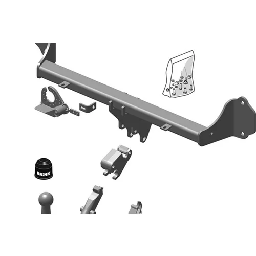 Ťažné zariadenie THULE/BRINK 554500