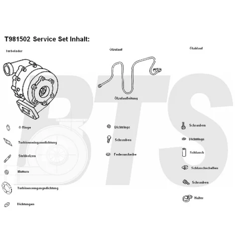 Plniace dúchadlo BTS Turbo T981502