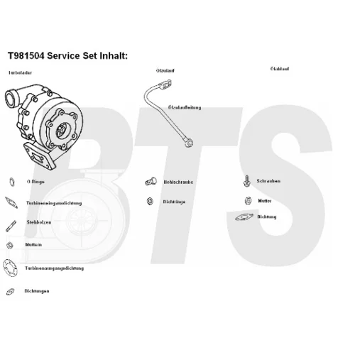 Plniace dúchadlo BTS Turbo T981504