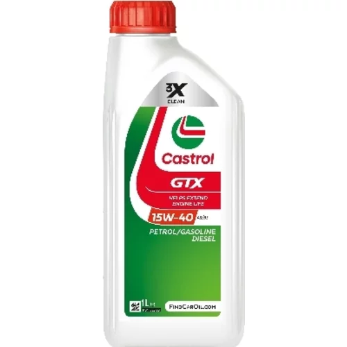 Motorový olej CASTROL GTX 15W-40 A3/B4 1L