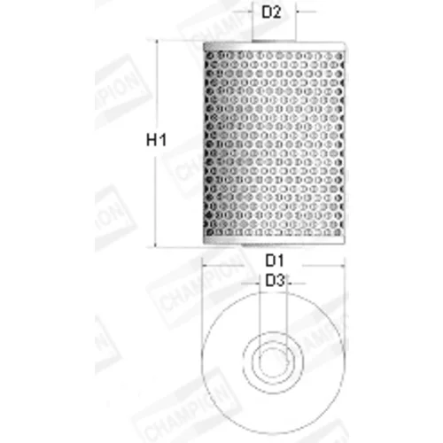 Olejový filter CHAMPION X103/606