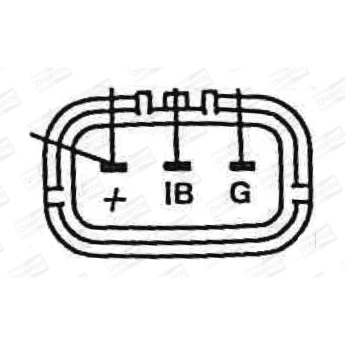 Zapaľovacia cievka CHAMPION BAEA079E - obr. 1