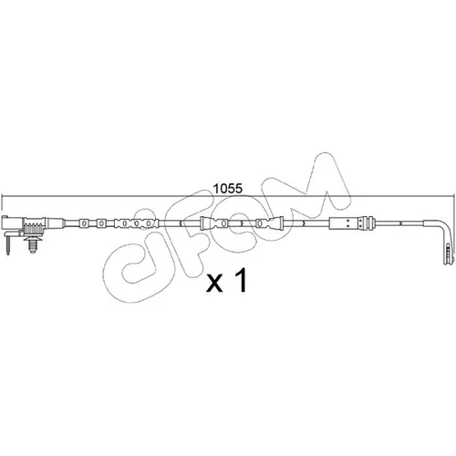 Výstražný kontakt opotrebenia brzdového obloženia CIFAM SU.391