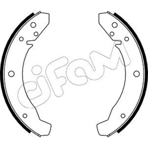 Sada brzdových čeľustí CIFAM 153-459