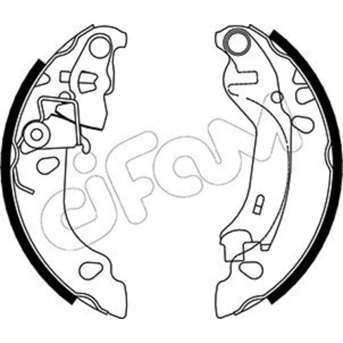 Sada brzdových čeľustí CIFAM 153-083