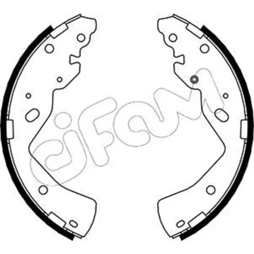 Sada brzdových čeľustí CIFAM 153-144