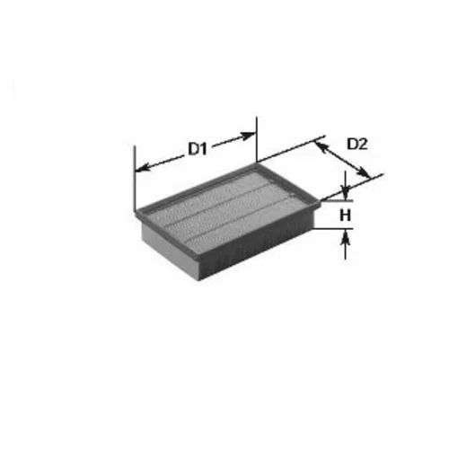 Vzduchový filter CLEAN FILTERS MA 663