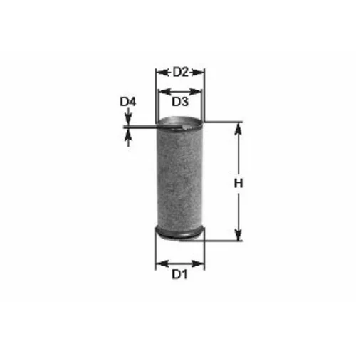 Vzduchový filter CLEAN FILTERS MA 796