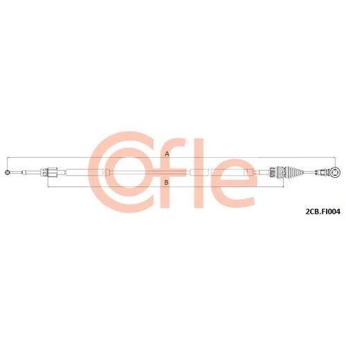 Lanko ručnej prevodovky COFLE 2CB.FI004