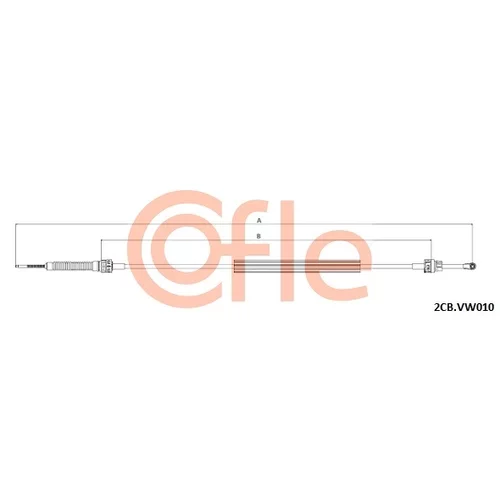 Lanko ručnej prevodovky COFLE 92.2CB.VK010