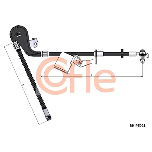 Brzdová hadica COFLE 92.BH.PE021