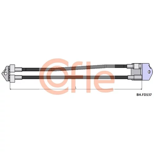 Brzdová hadica COFLE 92.BH.FD137