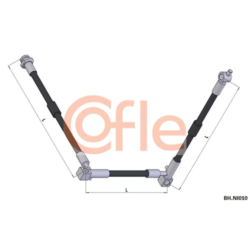 Brzdová hadica COFLE 92.BH.NI010