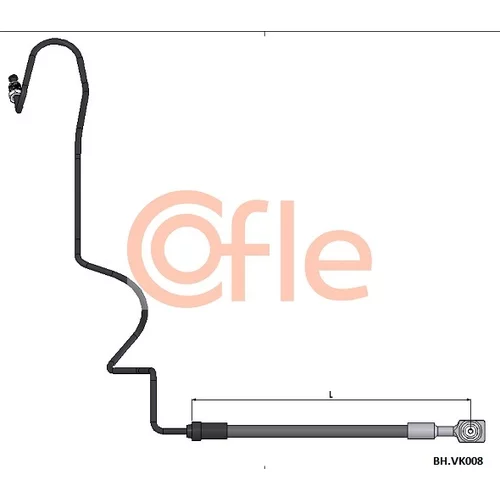 Brzdová hadica COFLE 92.BH.VK008
