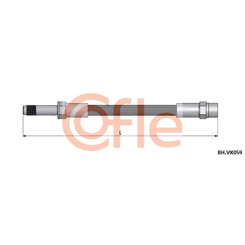 Brzdová hadica COFLE 92.BH.VK059