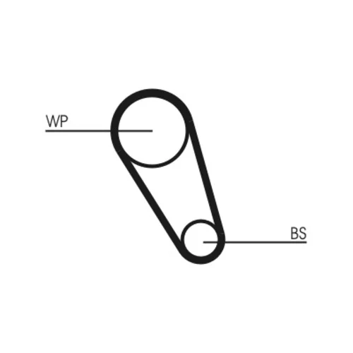 Vodné čerpadlo + sada ozubeného remeňa CONTINENTAL - CONTITECH CT1143WP2 - obr. 1