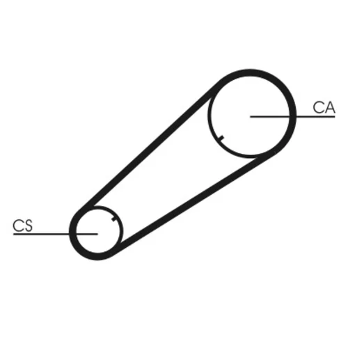 Ozubený remeň CT1004 (CONTINENTAL - CONTITECH)