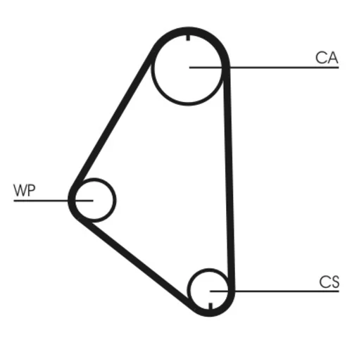 Vodné čerpadlo + sada ozubeného remeňa CONTINENTAL - CONTITECH CT558WP1