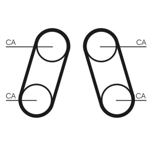 Ozubený remeň CT1097 (CONTINENTAL - CONTITECH) - obr. 1