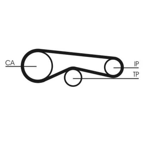 Ozubený remeň CONTINENTAL - CONTITECH CT1094 - obr. 1