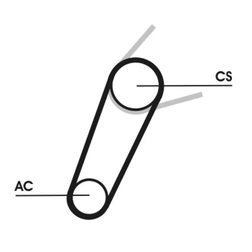 Ozubený klinový remeň - Sada CONTINENTAL - CONTITECH 5PK711 ELAST T1