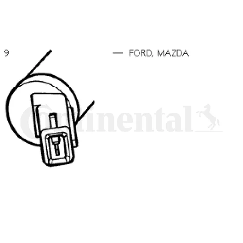 Čerpadlo ostrekovača skiel VDO X10-729-002-005 - obr. 1