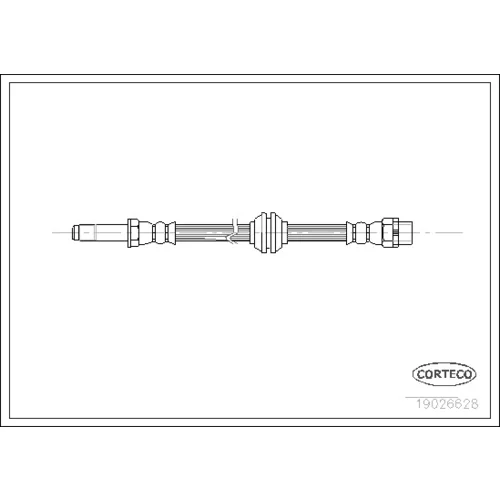 Brzdová hadica CORTECO 19026628 - obr. 1