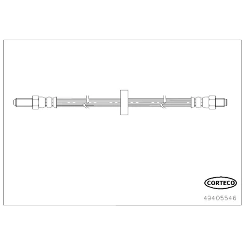 Brzdová hadica 49405546 /Corteco/