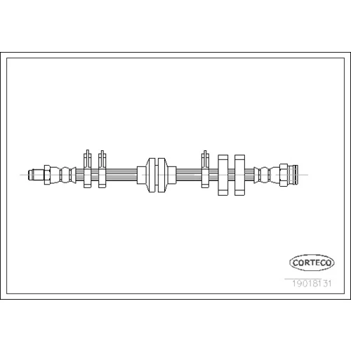 Brzdová hadica 19018131 /Corteco/