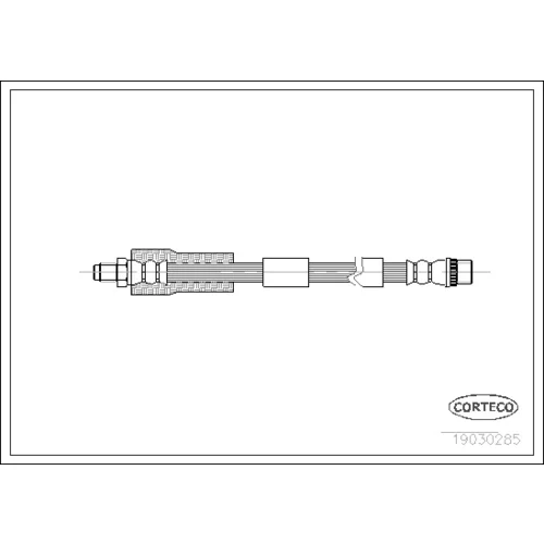 Brzdová hadica CORTECO 19030285