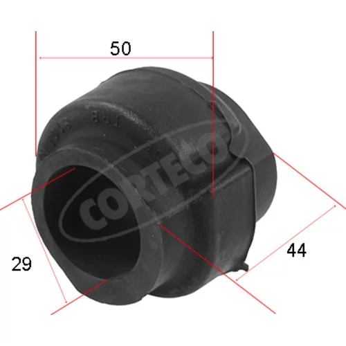 Uloženie priečneho stabilizátora CORTECO 80004686 - obr. 6