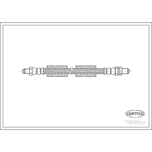 Brzdová hadica CORTECO 19030287