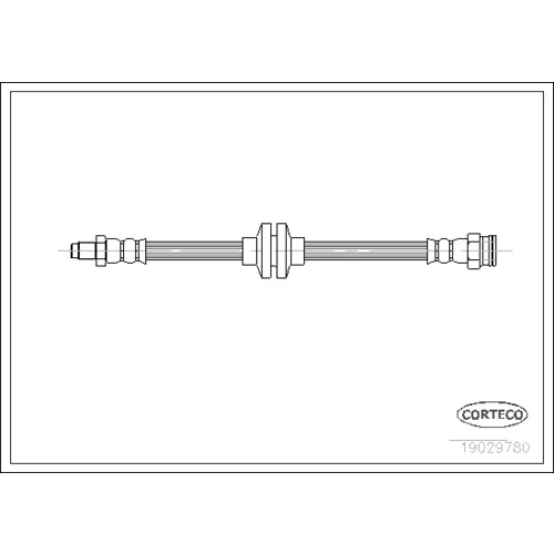 Brzdová hadica 19029780 /Corteco/