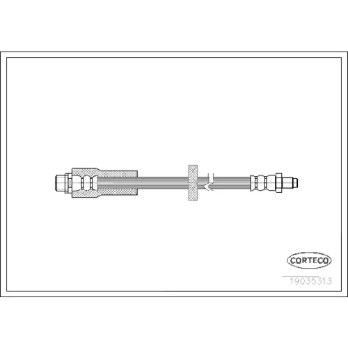 Brzdová hadica CORTECO 19035313 - obr. 1