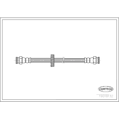 Brzdová hadica CORTECO 19018132