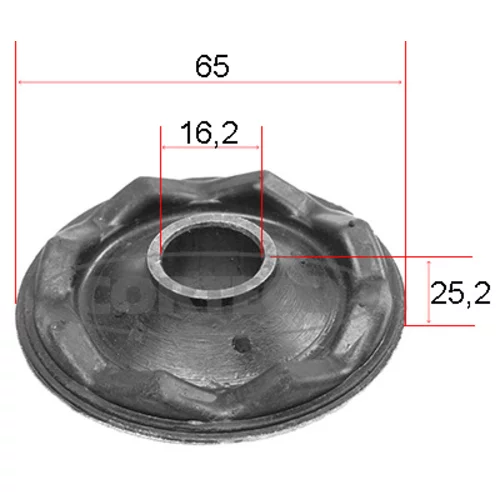 Uloženie priečneho stabilizátora CORTECO 80000466