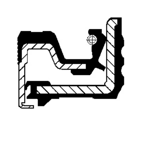 Tesniaci krúžok hriadeľa diferenciálu CORTECO 12019512B - obr. 3