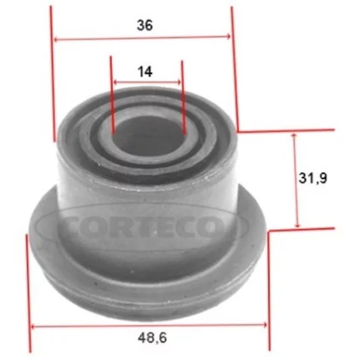 Uloženie riadenia 21652441 /Corteco/