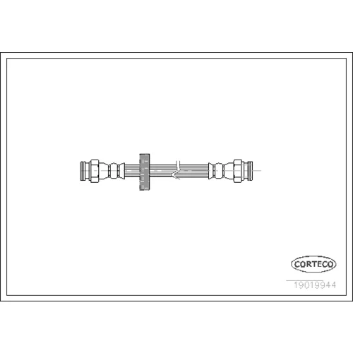Brzdová hadica 19019944 /Corteco/