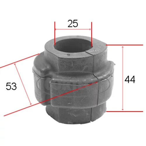 Uloženie priečneho stabilizátora CORTECO 80000262 - obr. 6