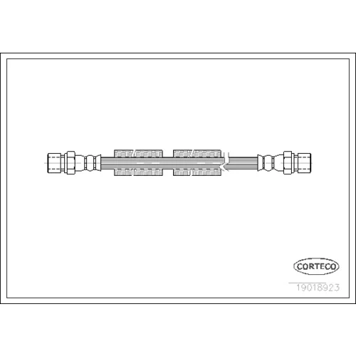 Brzdová hadica 19018923 /Corteco/