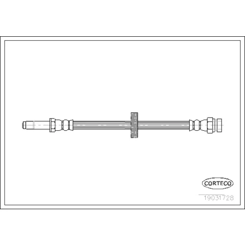 Brzdová hadica CORTECO 19031728