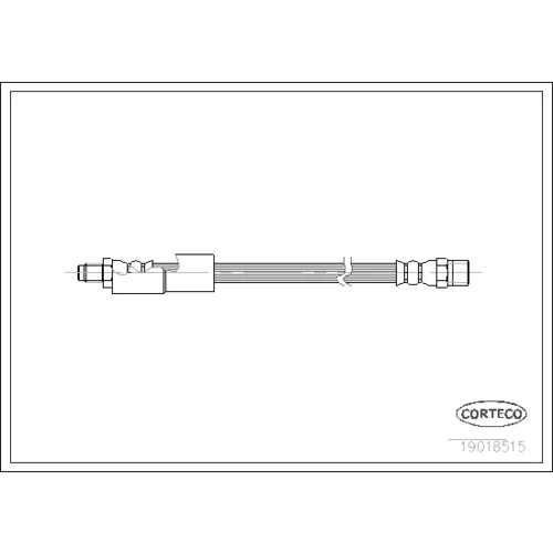 Brzdová hadica CORTECO 19018515