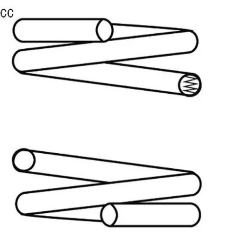 Pružina podvozku CS Germany 14.871.312