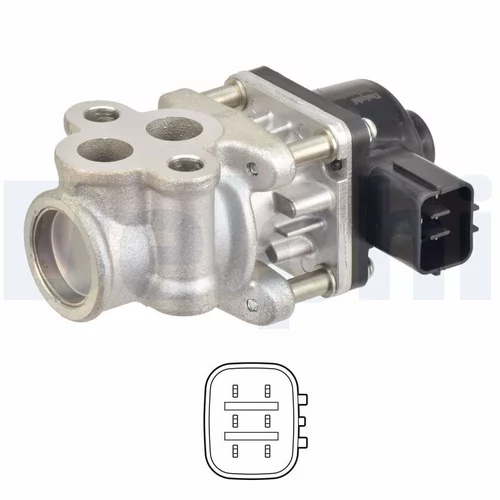 EGR ventil EG10611-12B1 /DELPHI/ - obr. 1