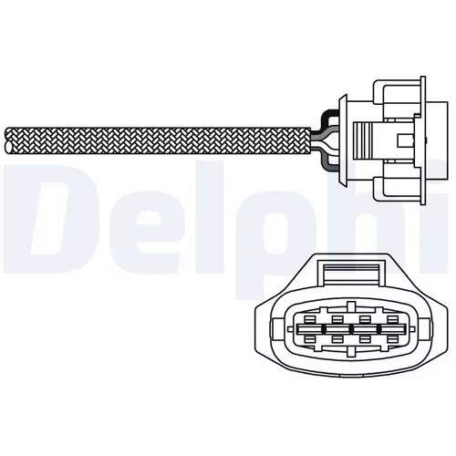 Lambda sonda DELPHI ES10792-12B1 - obr. 1