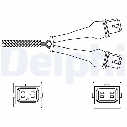 Lambda sonda DELPHI ES20244-12B1 - obr. 1